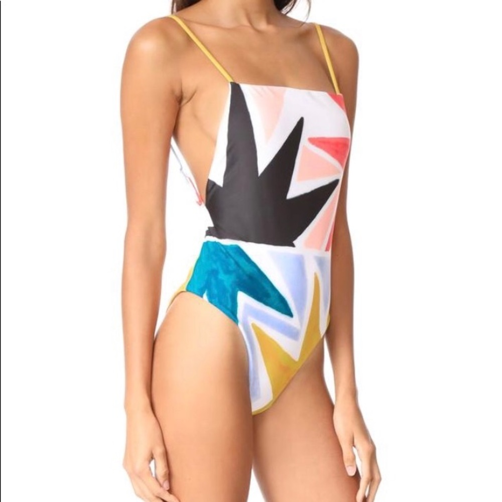 🌴HOST PICK🌴Mara Hoffman High Leg One Piece